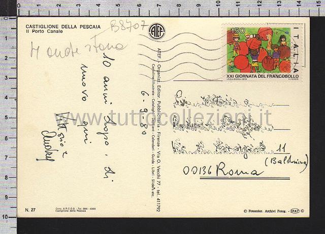 Collezionismo di storia postale buste viaggiate affrancatura tariffe postali degli anni 1980-89